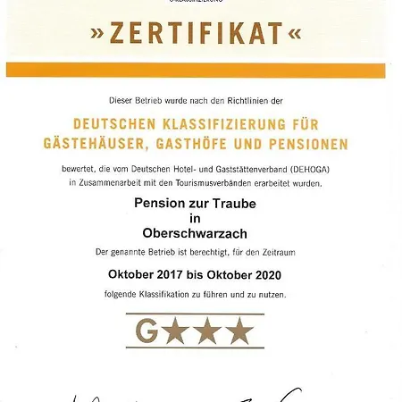 Zur Traube 3 Sterne 게스트하우스